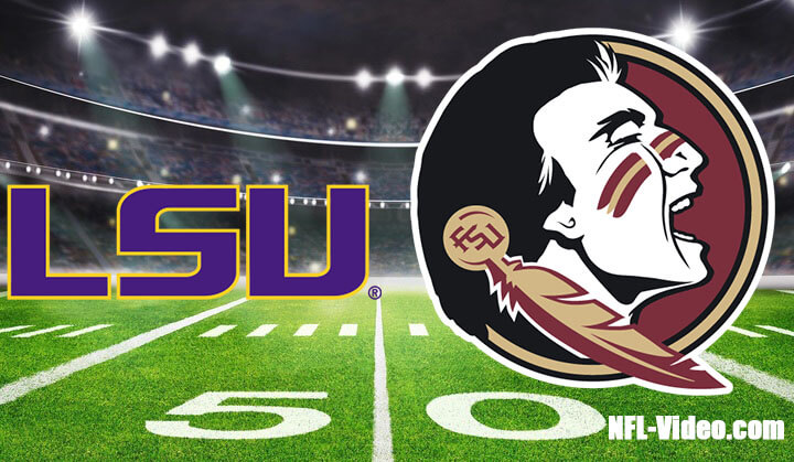LSU vs Florida State Football Week 1 2023 Full Game Replay NCAA College Football