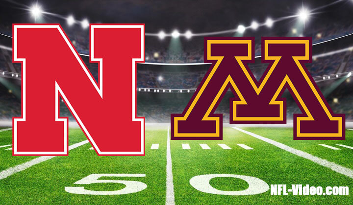 Nebraska vs Minnesota Football Week 1 2023 Full Game Replay NCAA College Football