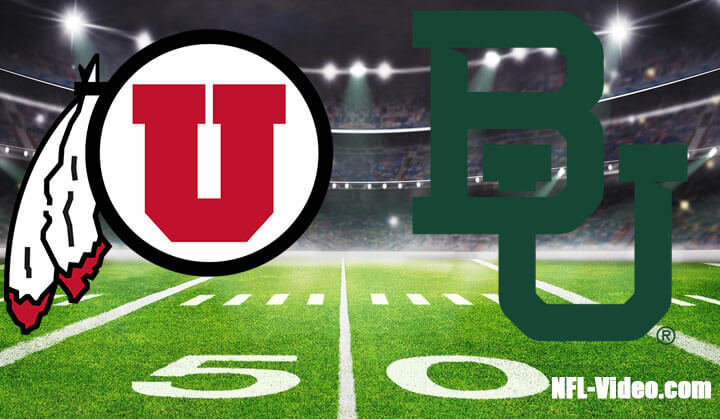 Utah vs Baylor Football Week 2 2023 Full Game Replay NCAA College Football