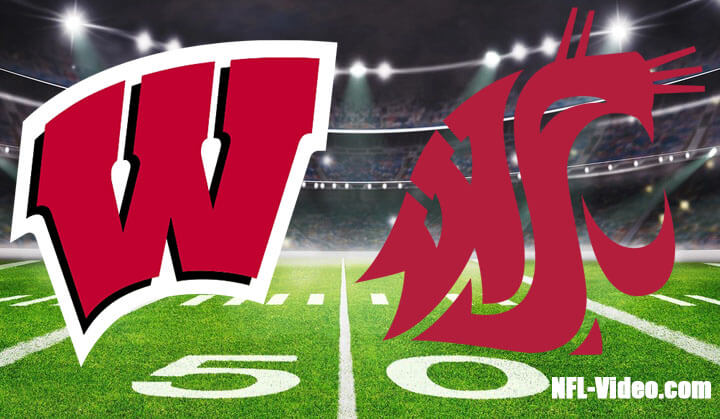 Wisconsin vs Washington State Football Week 2 2023 Full Game Replay NCAA College Football