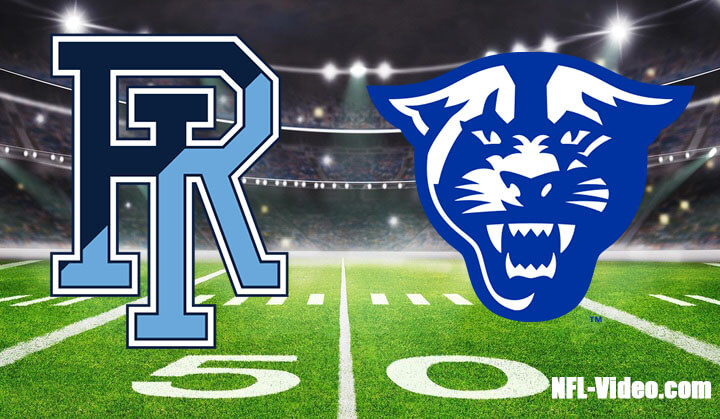 Rhode Island vs Georgia State Football Week 1 2023 Full Game Replay NCAA College Football