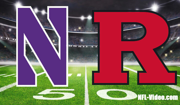 Northwestern vs Rutgers Football Week 1 2023 Full Game Replay NCAA College Football