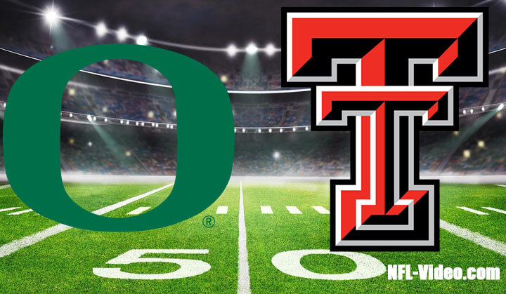 Oregon vs Texas Tech Football Week 2 2023 Full Game Replay NCAA College Football