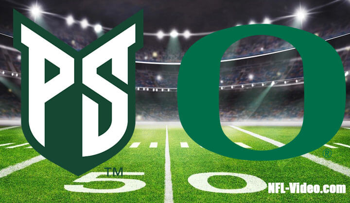 Portland State vs Oregon Football Week 1 2023 Full Game Replay NCAA College Football