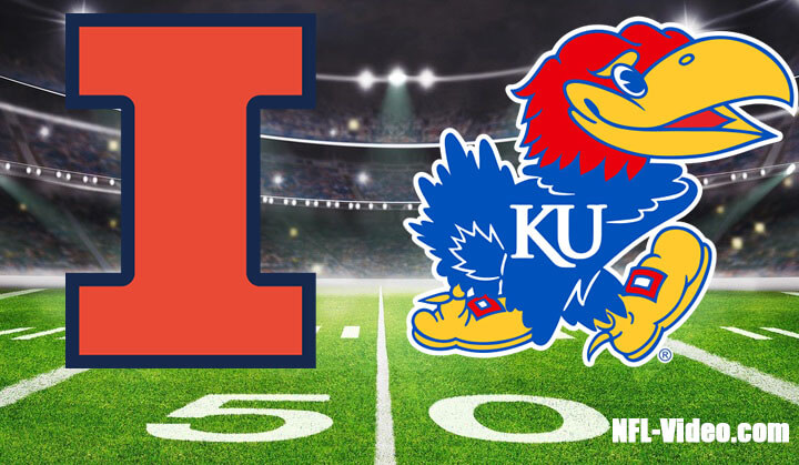 Illinois vs Kansas Football Week 2 2023 Full Game Replay NCAA College Football