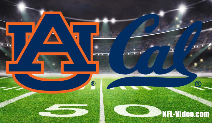 Auburn vs California Football Week 2 2023 Full Game Replay NCAA College Football