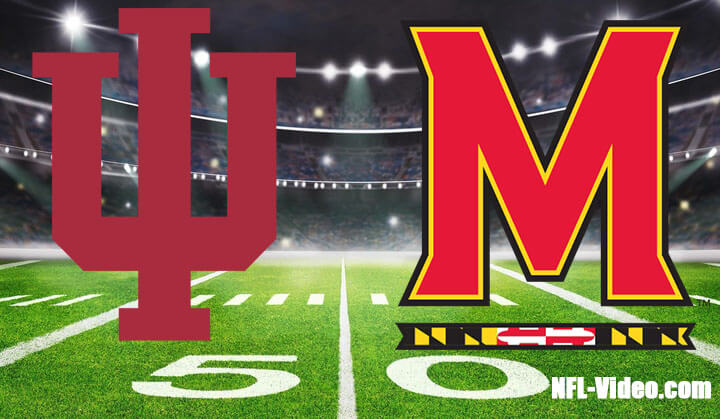 Indiana vs Maryland Football Week 5 2023 Full Game Replay NCAA College Football