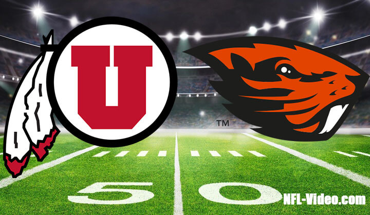 Utah vs Oregon State Football Week 5 2023 Full Game Replay NCAA College Football