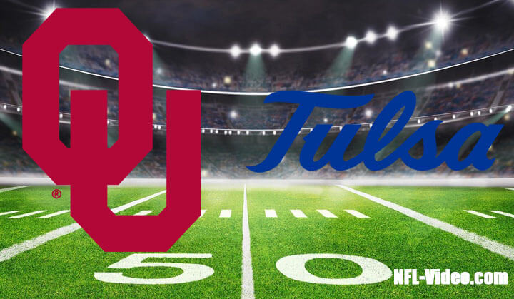Oklahoma vs Tulsa Football Week 3 2023 Full Game Replay NCAA College Football