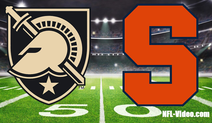 Army vs Syracuse Football Week 4 2023 Full Game Replay NCAA College Football