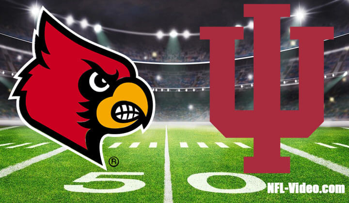 Louisville vs Indiana Football Week 3 2023 Full Game Replay NCAA College Football