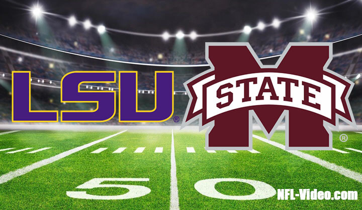LSU vs Mississippi State Football Week 3 2023 Full Game Replay NCAA College Football