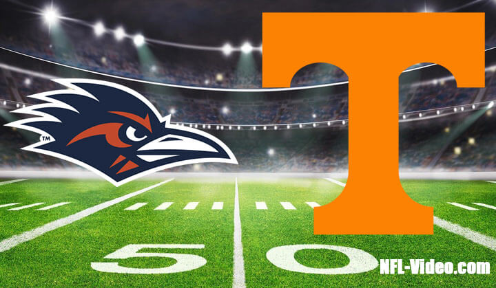 UTSA vs Tennessee Football Week 4 2023 Full Game Replay NCAA College Football