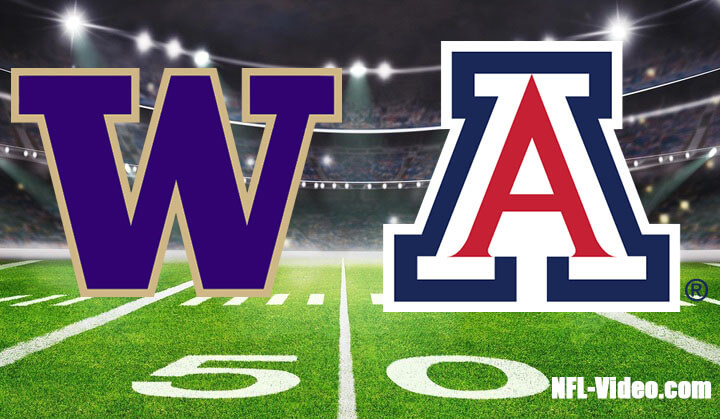 Washington vs Arizona Football Week 5 2023 Full Game Replay NCAA College Football