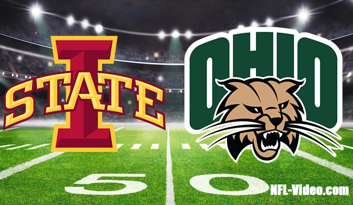 Iowa State vs Ohio Football Week 3 2023 Full Game Replay NCAA College Football