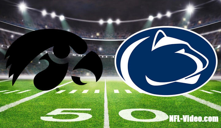 Iowa vs Penn State Football Week 4 2023 Full Game Replay NCAA College Football