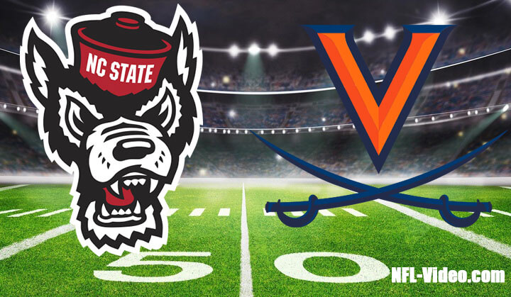 NC State vs Virginia Football Week 4 2023 Full Game Replay NCAA College Football