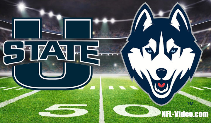 Utah State vs UConn Football Week 5 2023 Full Game Replay NCAA College Football