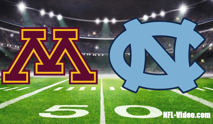 Minnesota vs North Carolina Football Week 3 2023 Full Game Replay NCAA College Football