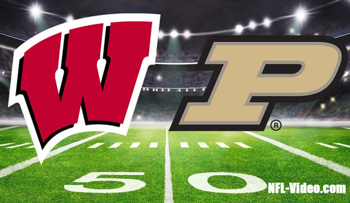 Wisconsin vs Purdue Football Week 4 2023 Full Game Replay NCAA College Football