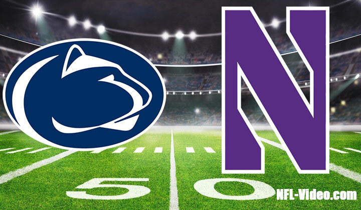 Penn State vs Northwestern Football Week 5 2023 Full Game Replay NCAA College Football