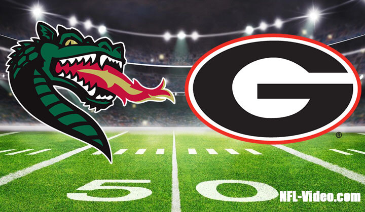 UAB vs Georgia Football Week 4 2023 Full Game Replay NCAA College Football
