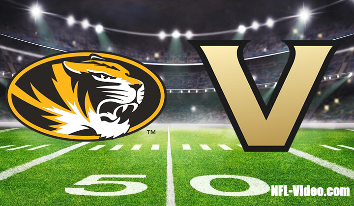 Missouri vs Vanderbilt Football Week 5 2023 Full Game Replay NCAA College Football