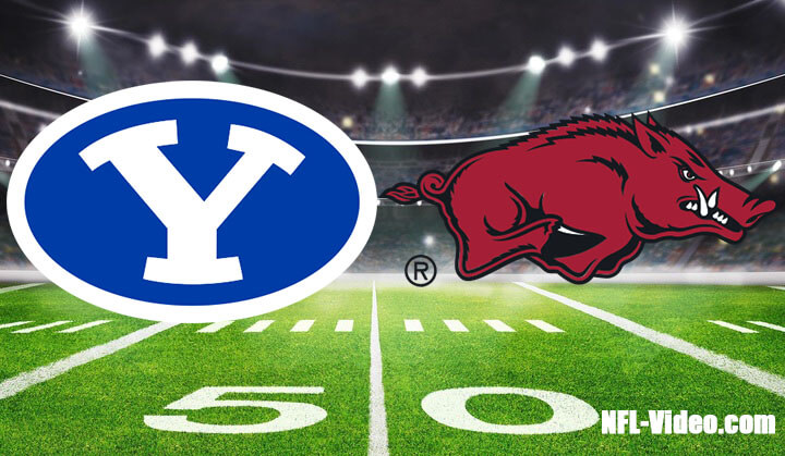 BYU vs Arkansas Football Week 3 2023 Full Game Replay NCAA College Football