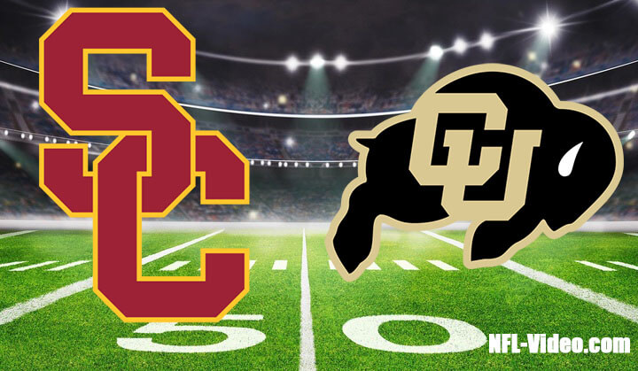 USC vs Colorado Football Week 5 2023 Full Game Replay NCAA College Football