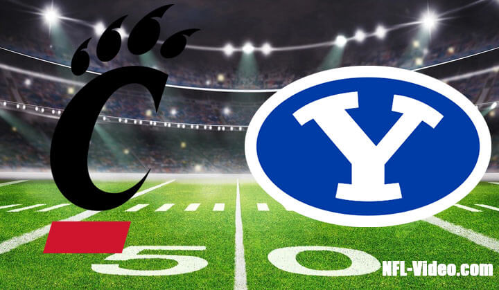 Cincinnati vs BYU Football Week 5 2023 Full Game Replay NCAA College Football