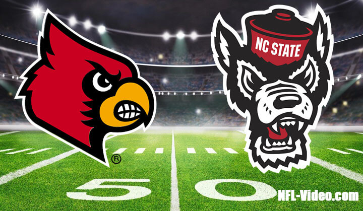 Louisville vs NC State Football Week 5 2023 Full Game Replay NCAA College Football