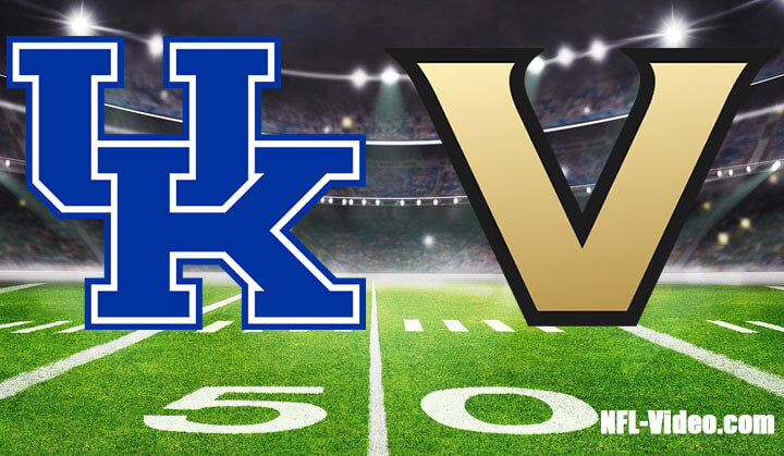 Kentucky vs Vanderbilt Football Week 4 2023 Full Game Replay NCAA College Football