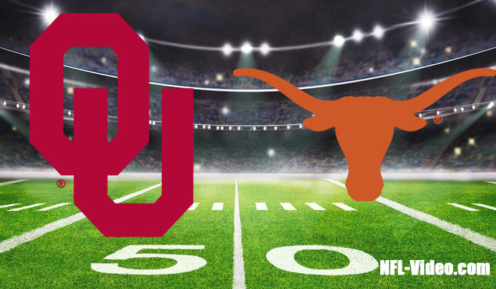 Oklahoma vs Texas Football Week 6 2023 Full Game Replay NCAA College Football