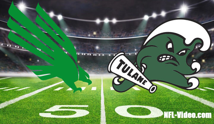 North Texas vs Tulane Football Week 8 2023 Full Game Replay NCAA College Football