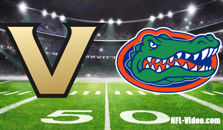 Vanderbilt vs Florida Football Week 6 2023 Full Game Replay NCAA College Football