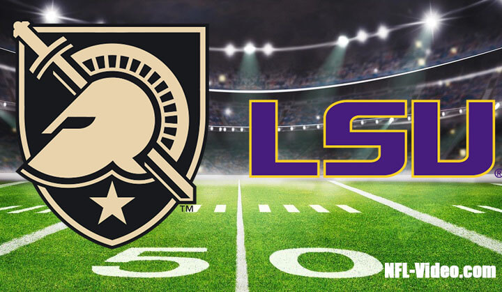 Army vs LSU Football Week 8 2023 Full Game Replay NCAA College Football