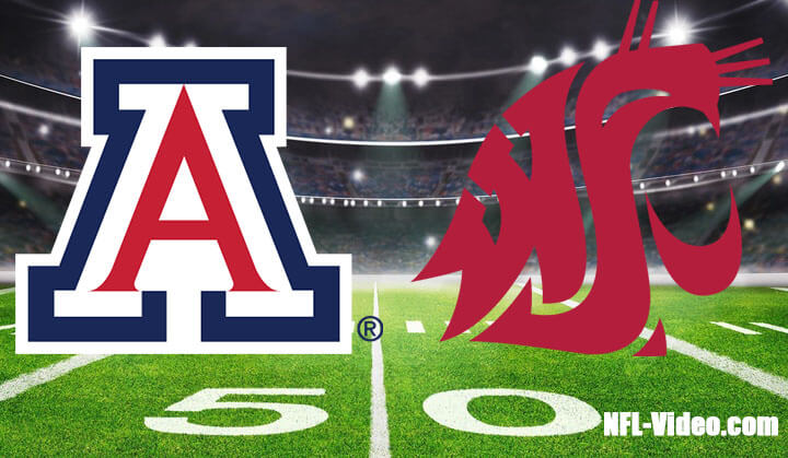 Arizona vs Washington State Football Week 7 2023 Full Game Replay NCAA College Football