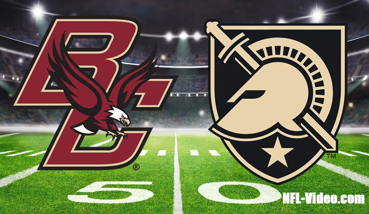 Boston College vs Army Football Week 6 2023 Full Game Replay NCAA College Football