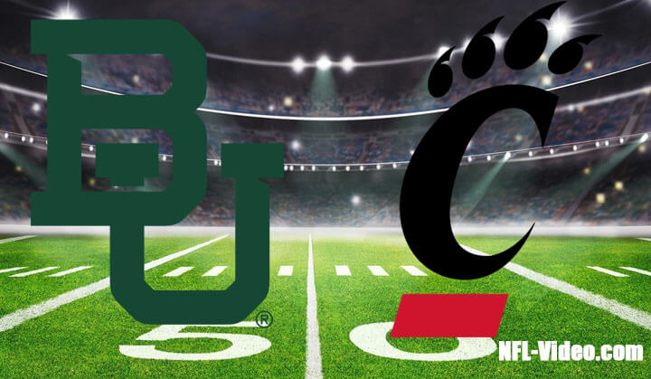 Baylor vs Cincinnati Football Week 8 2023 Full Game Replay NCAA College Football