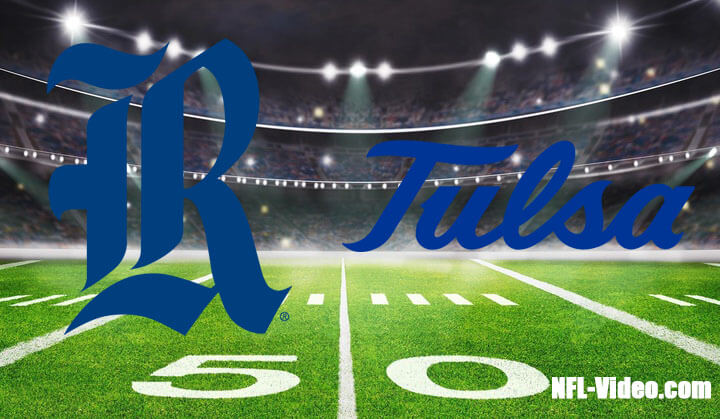 Rice vs Tulsa Football Week 8 2023 Full Game Replay NCAA College Football