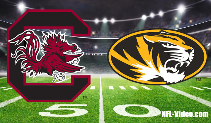 South Carolina vs Missouri Football Week 8 2023 Full Game Replay NCAA College Football