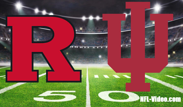 Rutgers vs Indiana Football Week 8 2023 Full Game Replay NCAA College Football