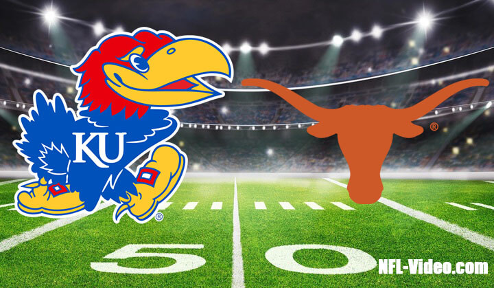 Kansas vs Texas Football Week 5 2023 Full Game Replay NCAA College Football