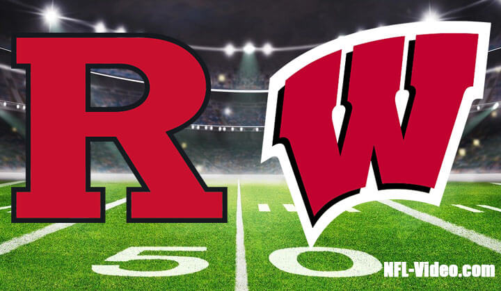 Rutgers vs Wisconsin Football Week 6 2023 Full Game Replay NCAA College Football