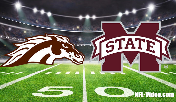 Western Michigan vs Mississippi State Football Week 6 2023 Full Game Replay NCAA College Football