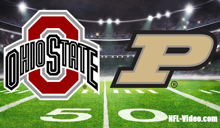 Ohio State vs Purdue Football Week 7 2023 Full Game Replay NCAA College Football