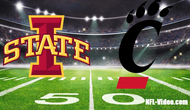 Iowa State vs Cincinnati Football Week 7 2023 Full Game Replay NCAA College Football