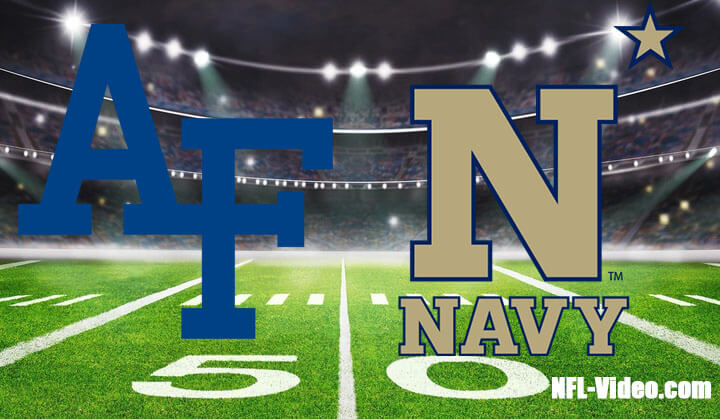 Air Force vs Navy Football Week 8 2023 Full Game Replay NCAA College Football