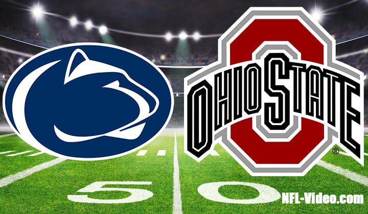 Penn State vs Ohio State Football Week 8 2023 Full Game Replay NCAA College Football