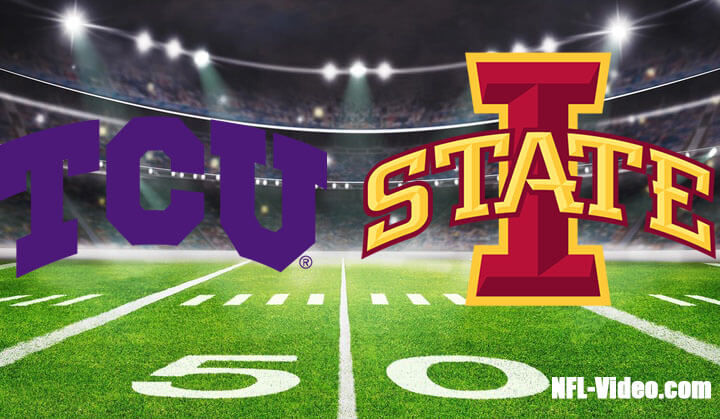 TCU vs Iowa State Football Week 6 2023 Full Game Replay NCAA College Football